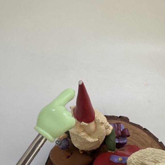 Enesco Christmas Just Believe‎ Santa Figurine Dennis Brown Collectible - Picture 10 of 10